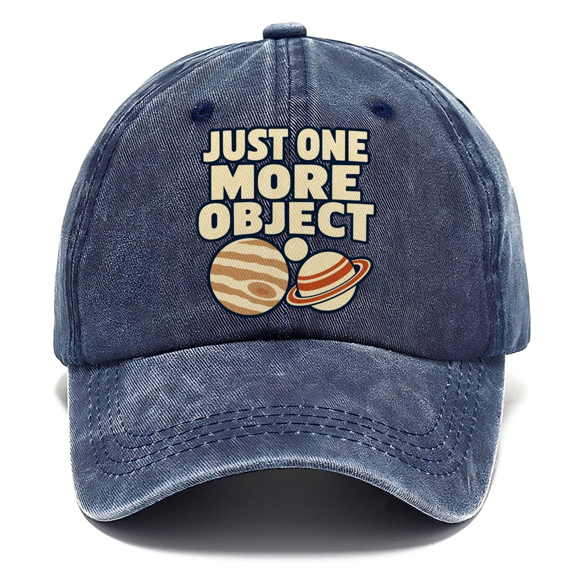Just One More Object Astronomy And Stargazing Classic Cap – Twilight Navy