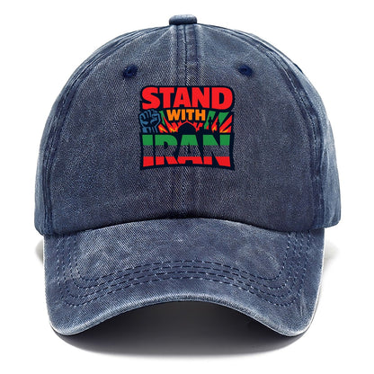 Stand With Iran Classic Cap – Twilight Navy