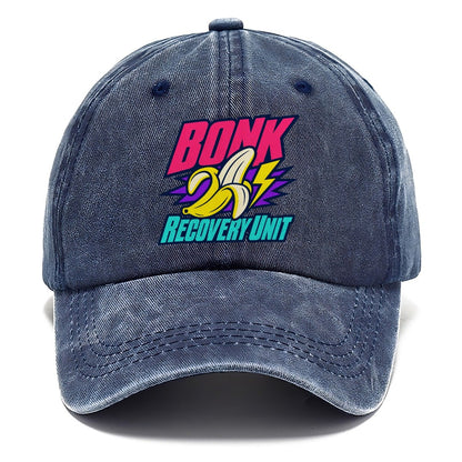 Bonk Recovery Unit 90S Running Clubs Classic Cap – Twilight Navy