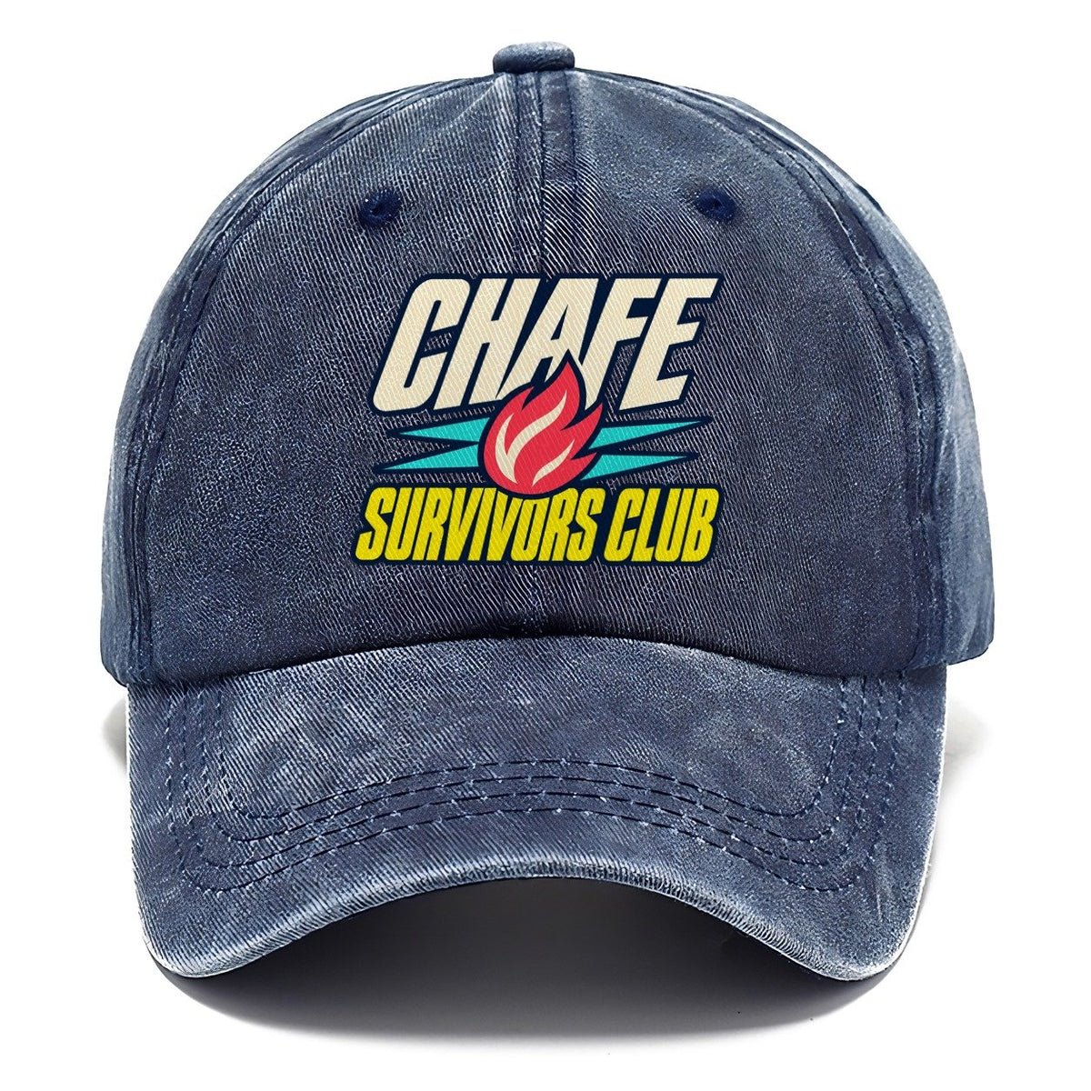 Chafe Survivors Club 90S Running Clubs Classic Cap – Twilight Navy