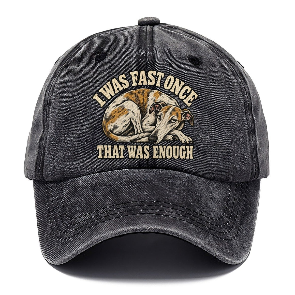 Greyhound Finished Early Everyday Originals Classic Cap – Graphite