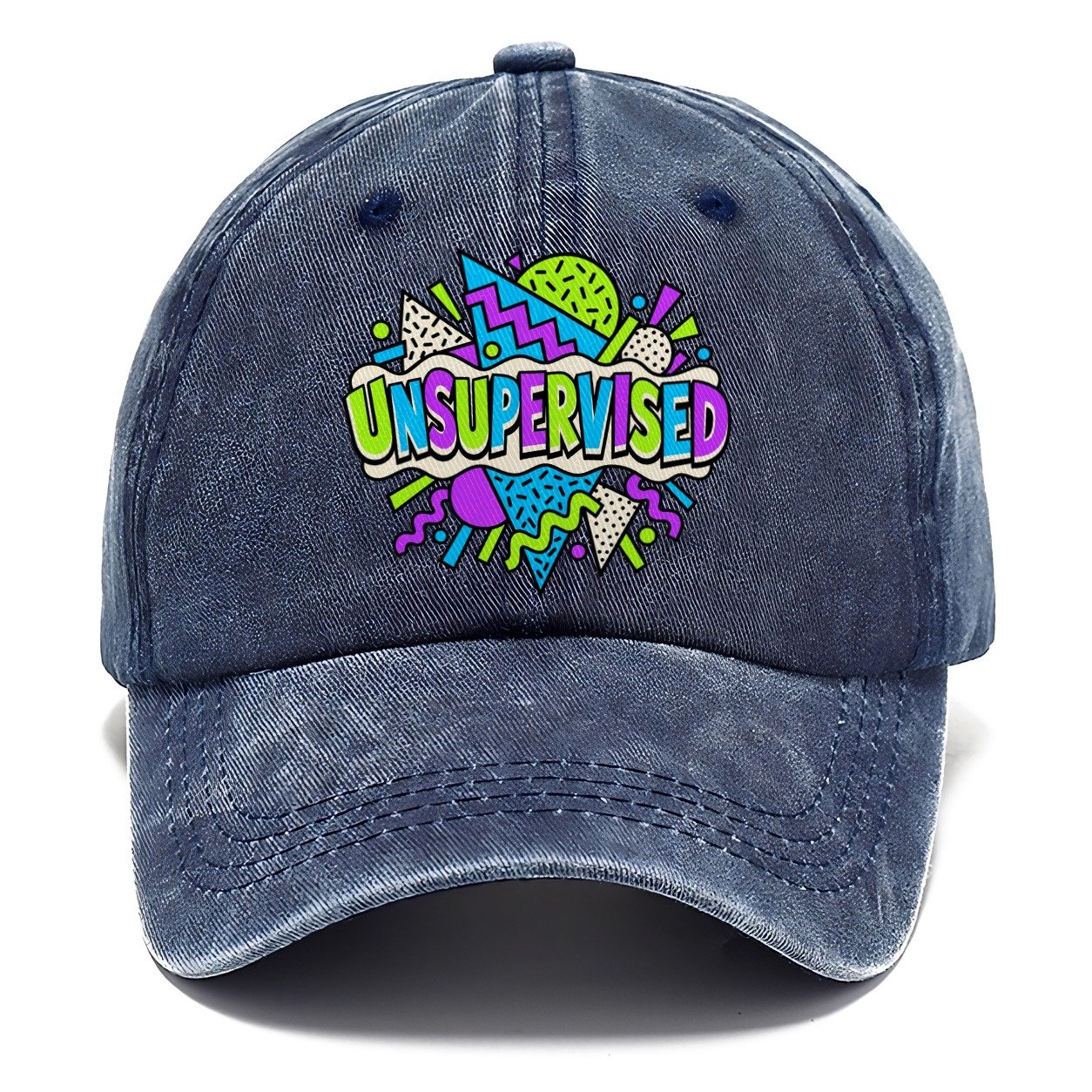 Unsupervised Crazy Styles Classic Cap – Twilight Navy