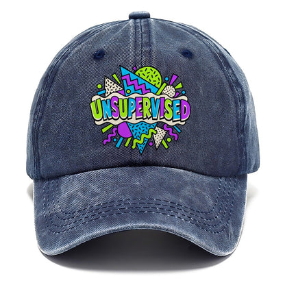 Unsupervised Crazy Styles Classic Cap – Twilight Navy