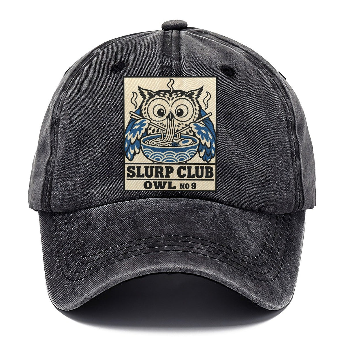 Owl Midnight Slurp Club Classic Cap – Graphite