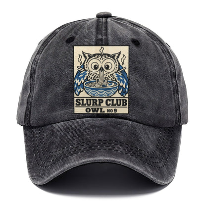 Owl Midnight Slurp Club Classic Cap – Graphite