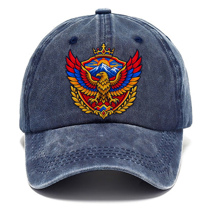 Armenia Heraldic Crest Country Logos Classic Cap – Twilight Navy