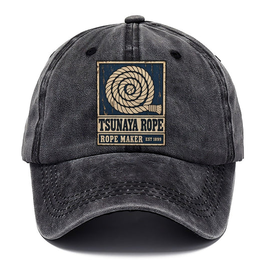 Tsunaya Rope Works Noren Trade Co Classic Cap – Graphite
