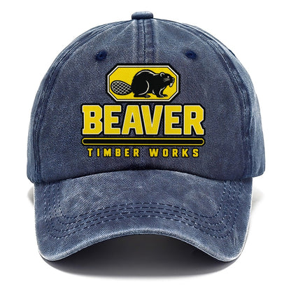 Beaver Timber Works Heavy Duty Classic Cap – Twilight Navy