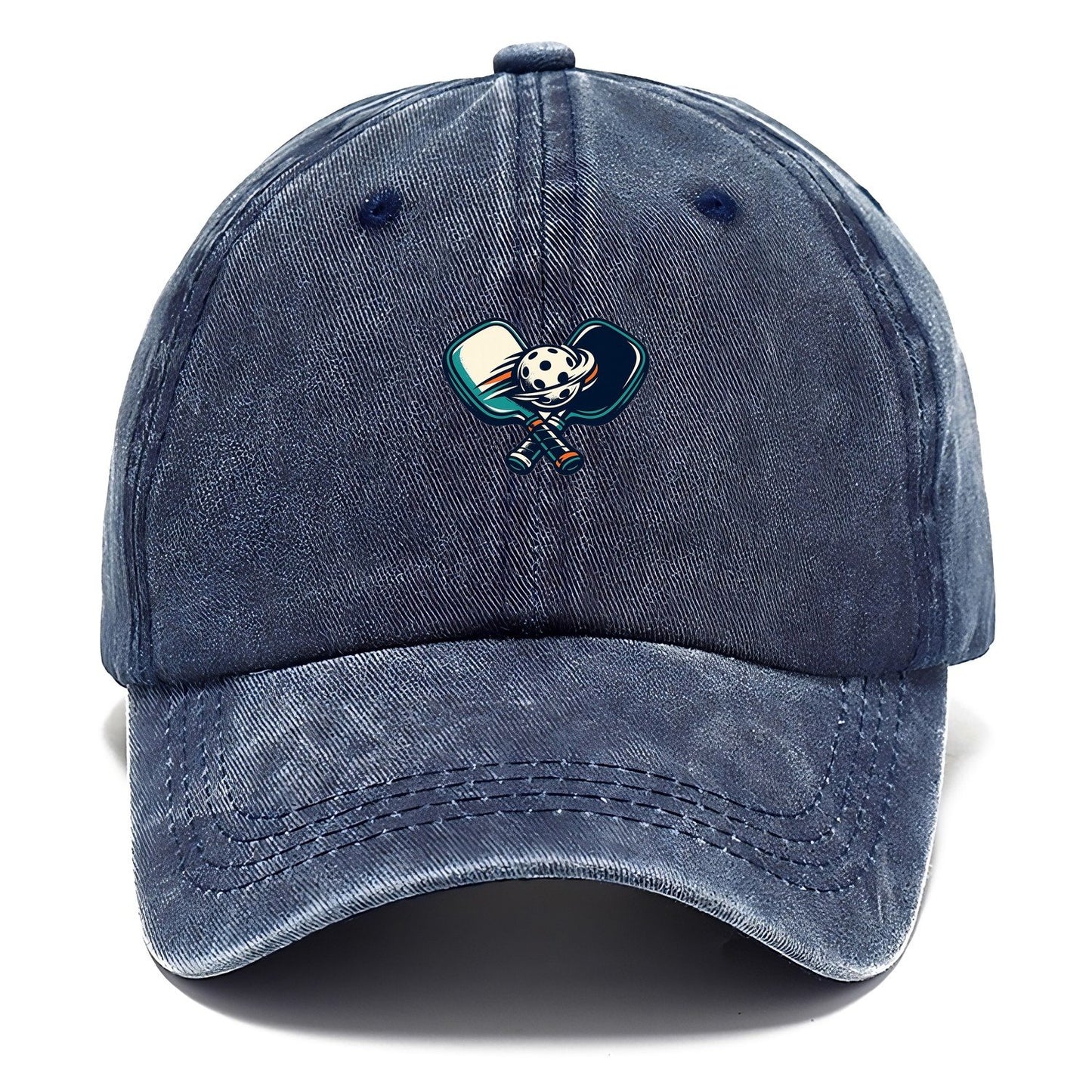 Crossed Pickleball Paddles Classic Cap – Twilight Navy