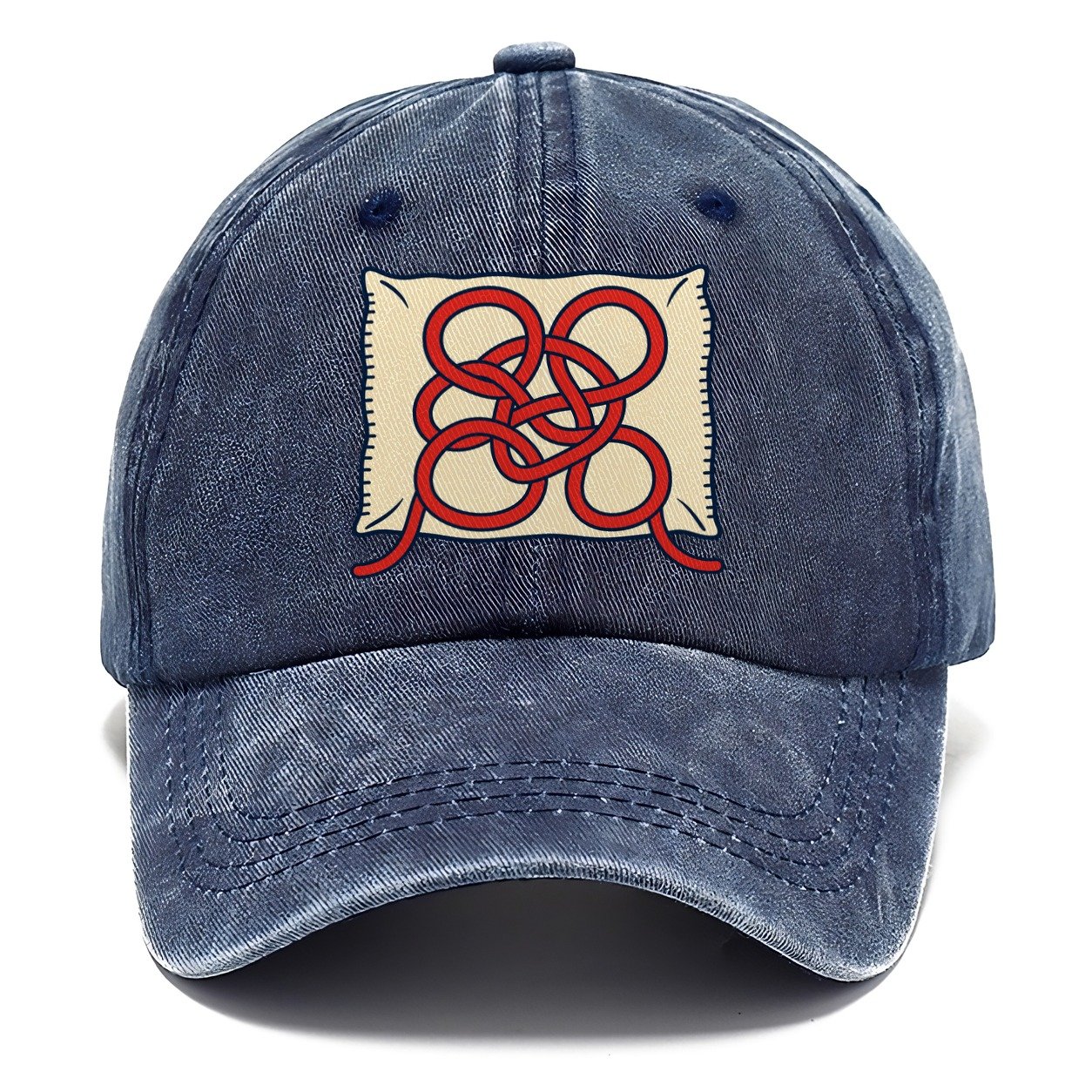 The Tangle And Needlework Classic Cap – Twilight Navy
