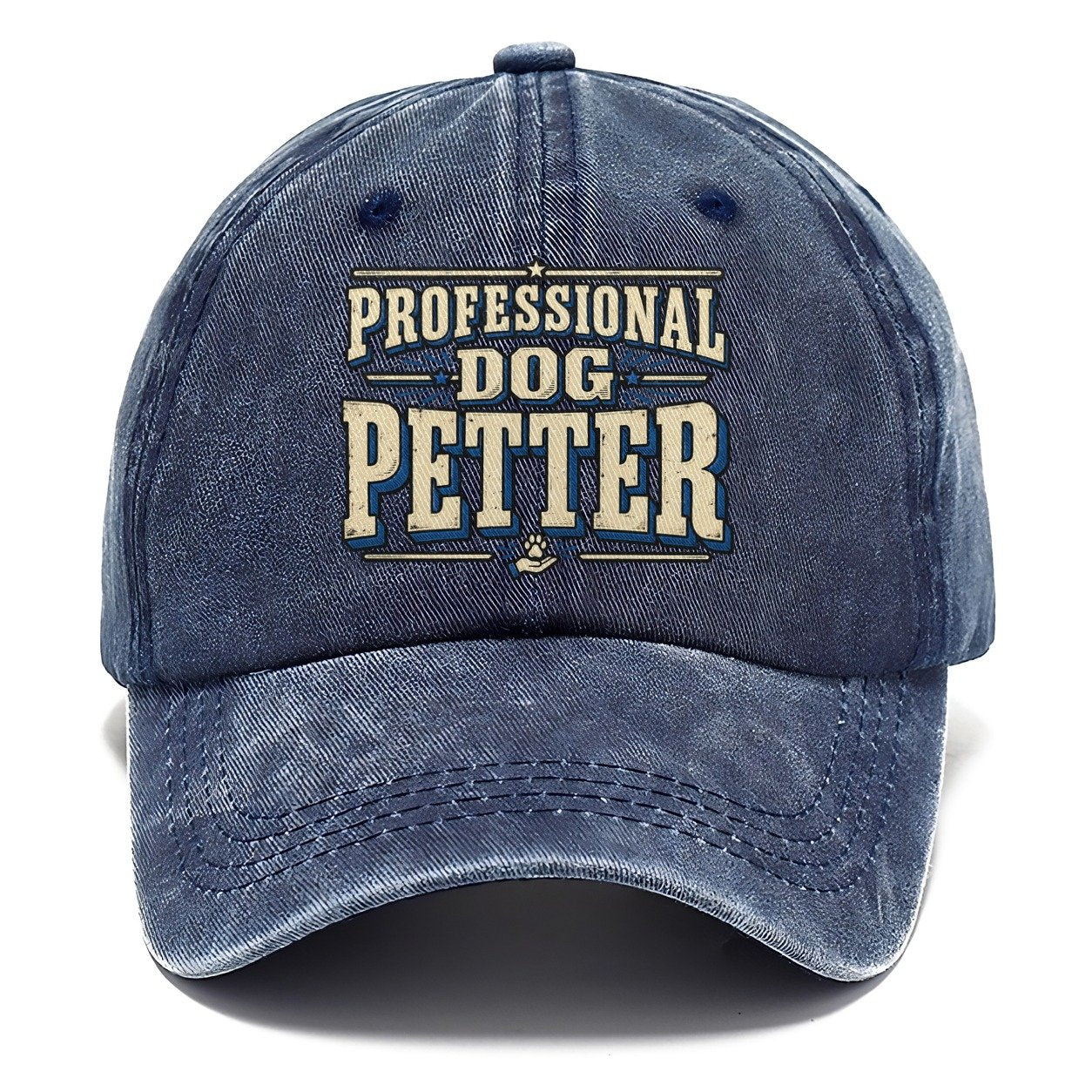 Professional Dog Petter American Wit Classic Cap – Twilight Navy
