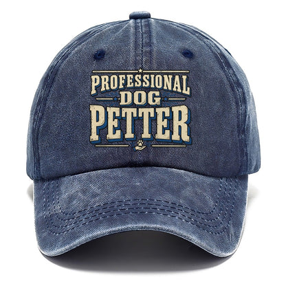 Professional Dog Petter American Wit Classic Cap – Twilight Navy