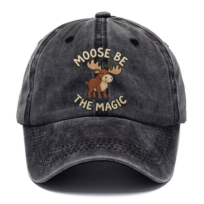 Moose Animal Puns Classic Cap – Graphite