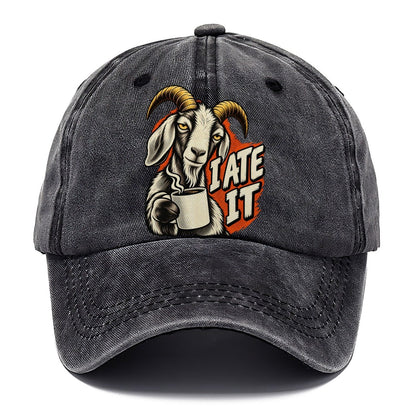 Pop Art Goat Mug Truths Classic Cap – Graphite