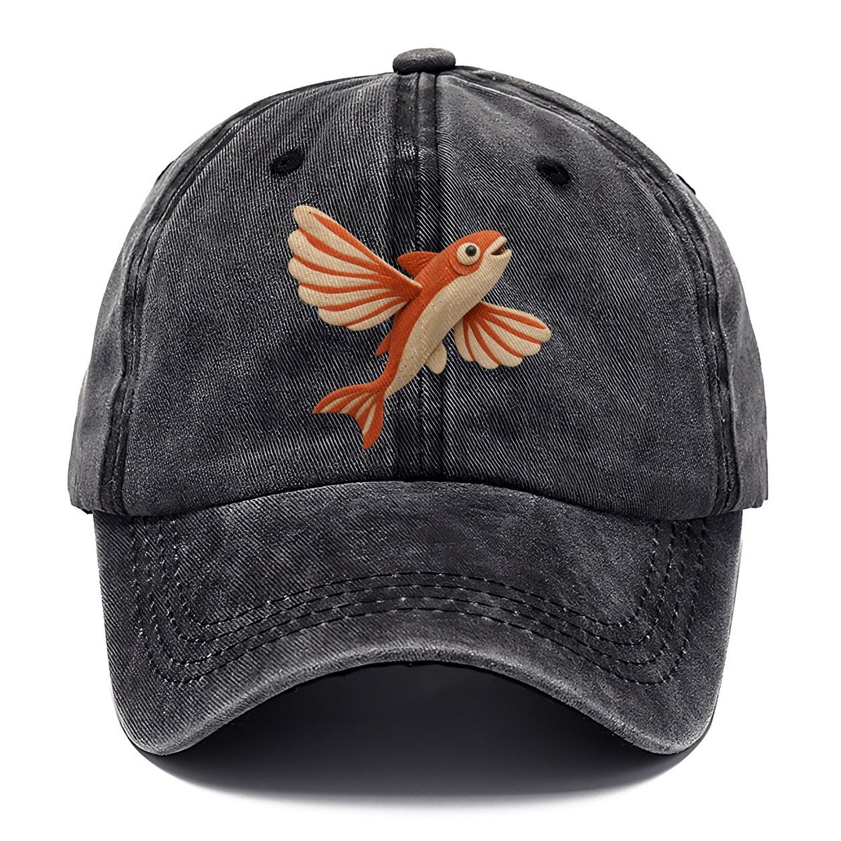 Flying Fish Leap Classic Cap – Graphite