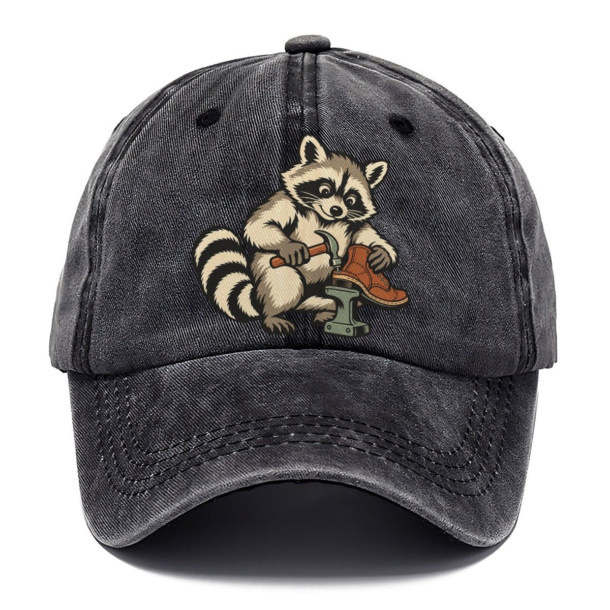 Raccoon Cobbler Sundown Familiars Classic Cap – Graphite