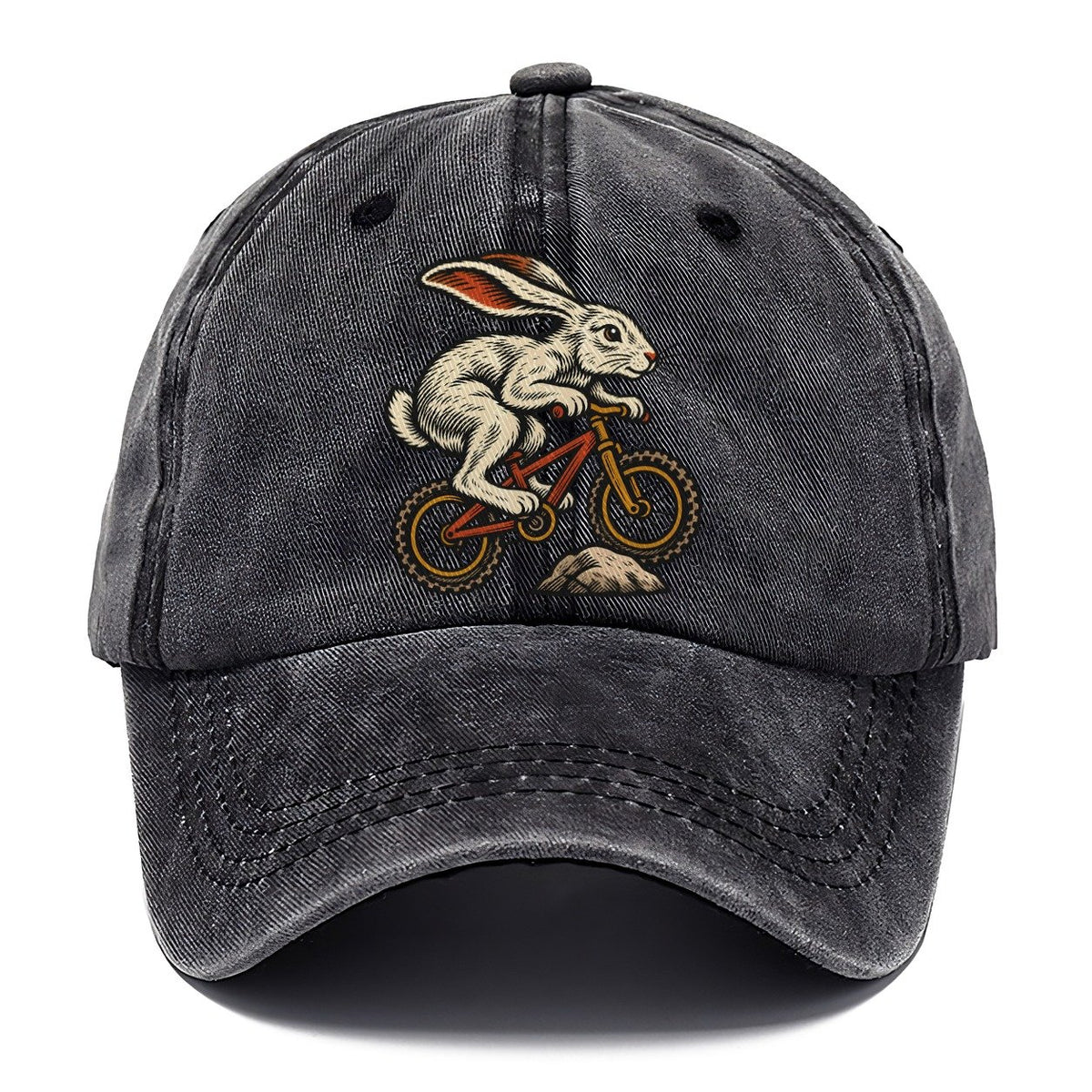Hare Mountain Biker Sundown Familiars Classic Cap – Graphite