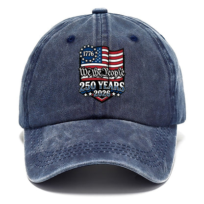 We The People Flag Classic Cap – Twilight Navy