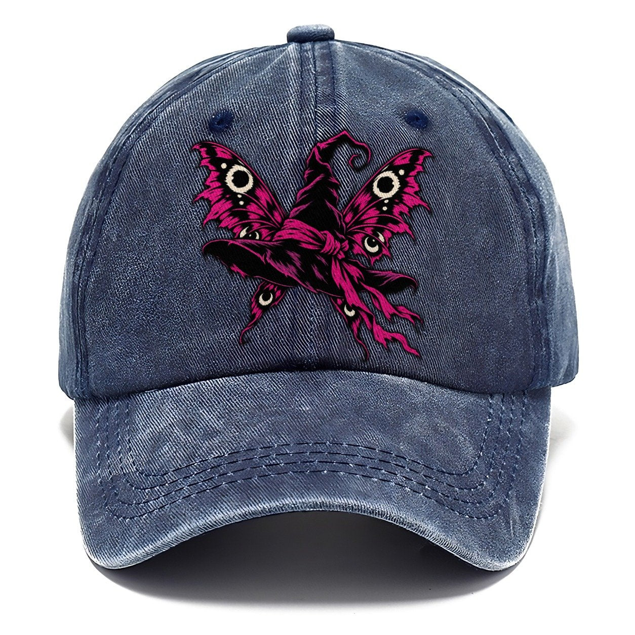 Moth Winged Witch Hat Witch Magic Classic Cap – Twilight Navy