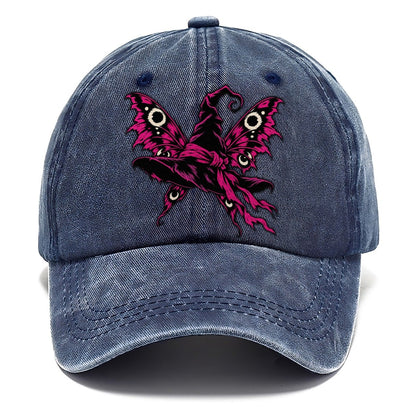 Moth Winged Witch Hat Witch Magic Classic Cap – Twilight Navy