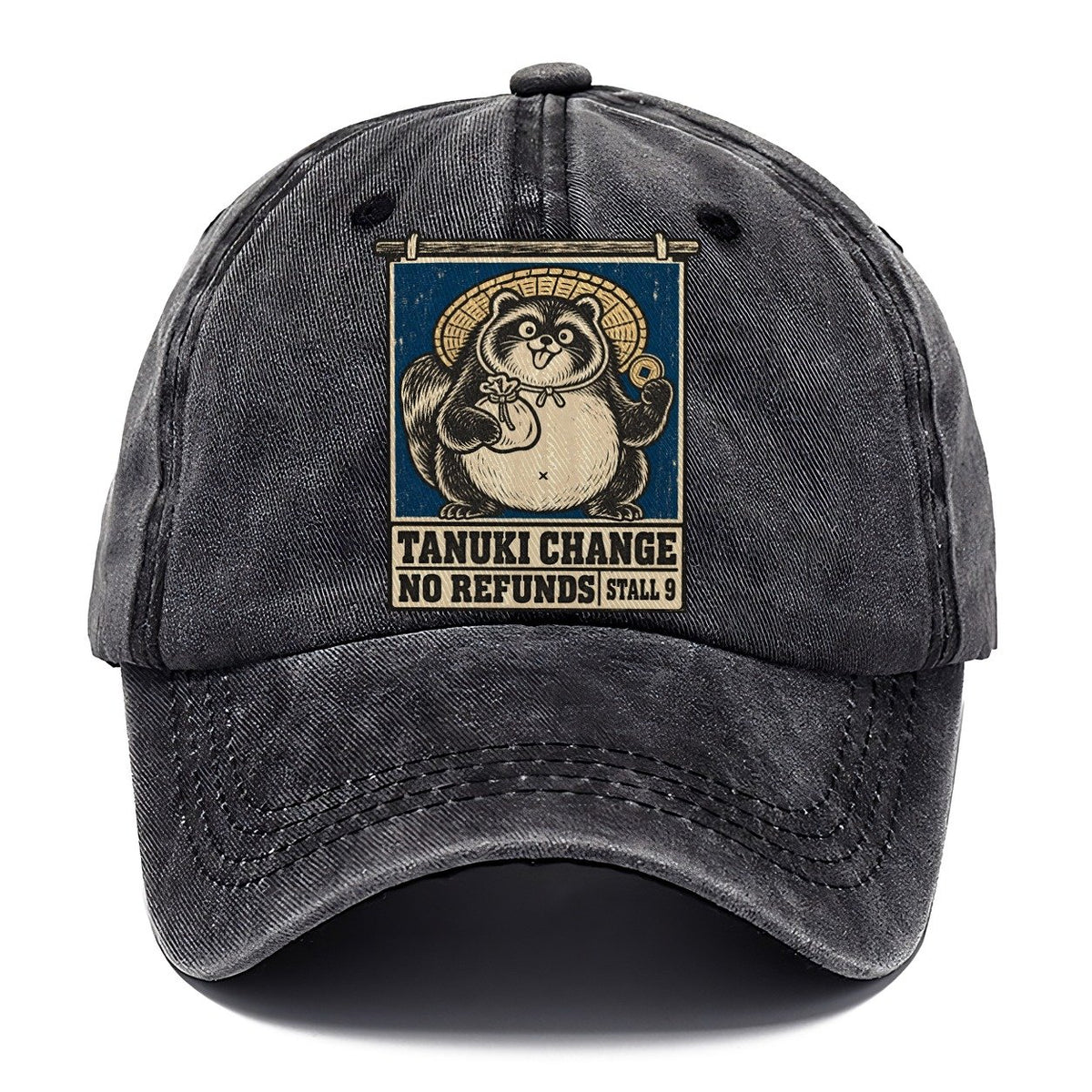 Tanuki Change Yokai Night Market Classic Cap – Graphite
