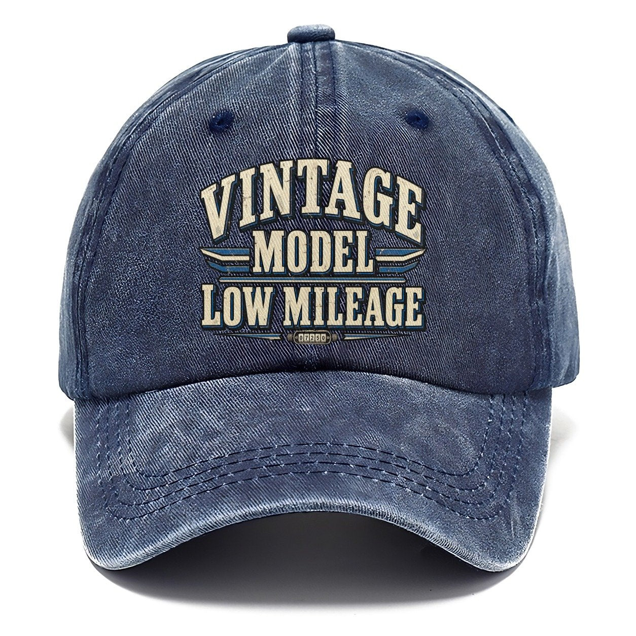 Vintage Model Low Mileage American Wit Classic Cap – Twilight Navy