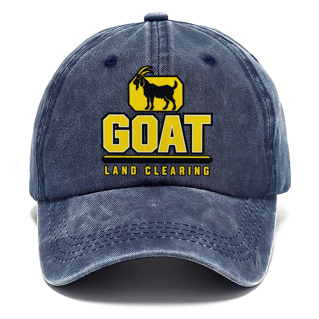 Goat Land Clearing Heavy Duty Classic Cap – Twilight Navy