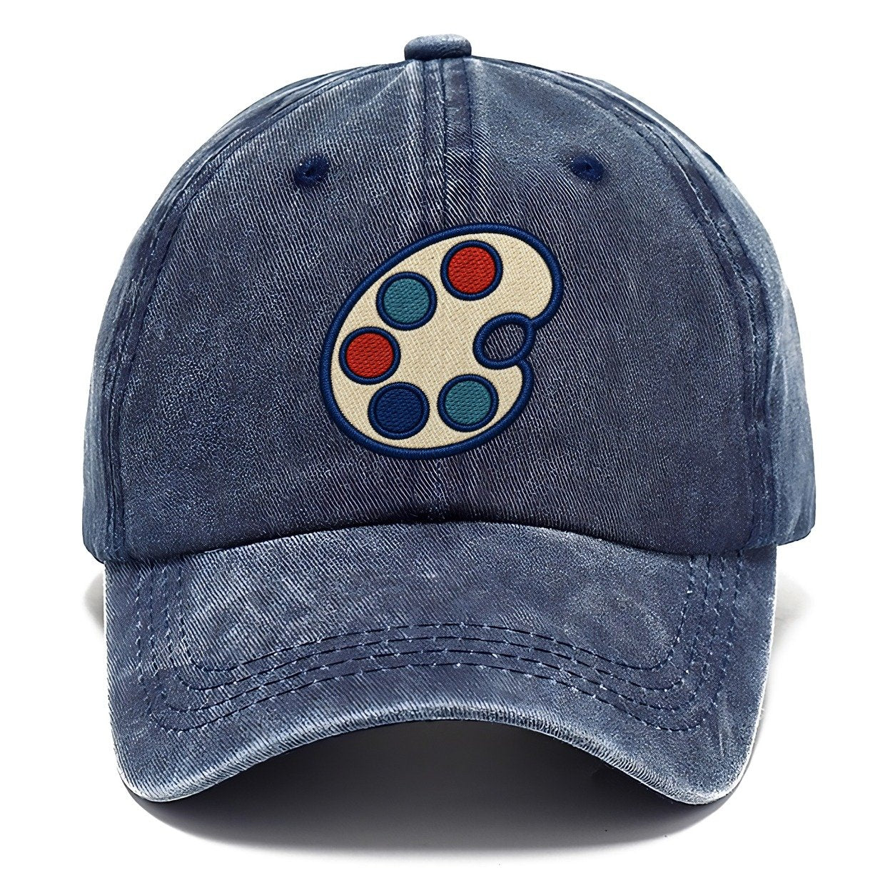 Painter Palette Tiny Solo Marks Classic Cap – Twilight Navy