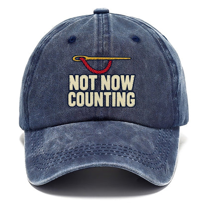 Not Now Counting Classic Cap – Twilight Navy