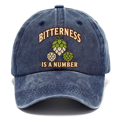 Bitterness Is A Number Homebrewing Classic Cap – Twilight Navy