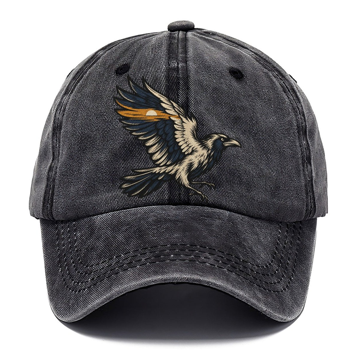 Raven Horizon Wing Sundown Familiars Classic Cap – Graphite