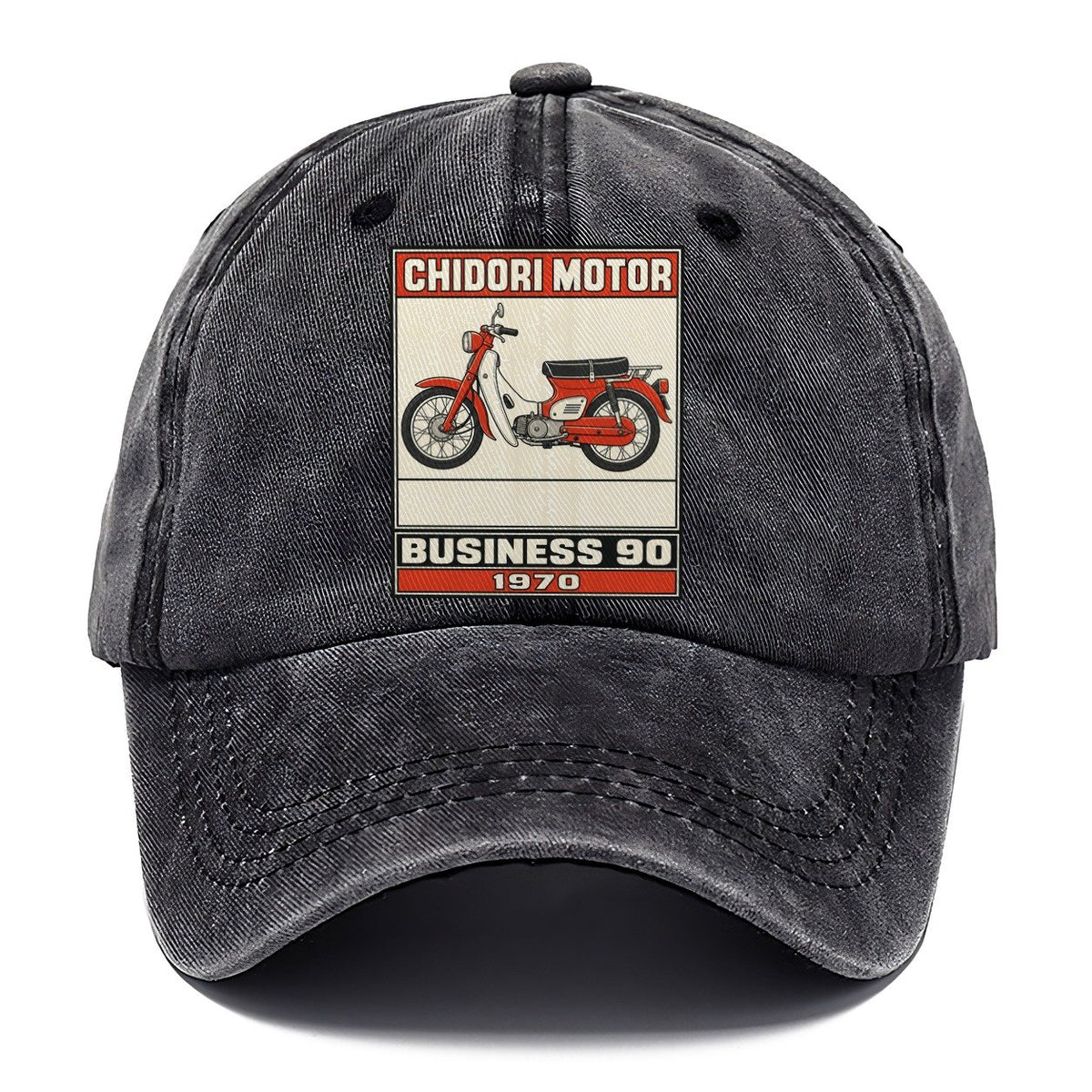 Chidori Business 90 Showa Speed Plates Classic Cap – Graphite