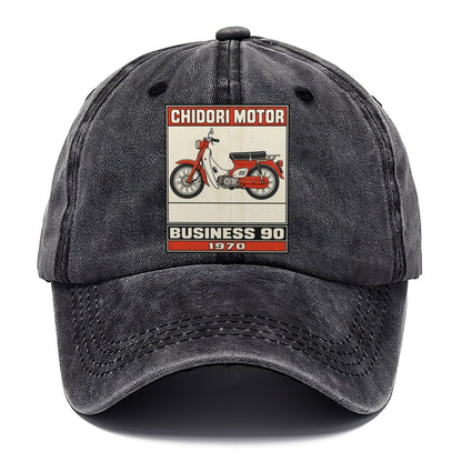 Chidori Business 90 Showa Speed Plates Classic Cap – Graphite