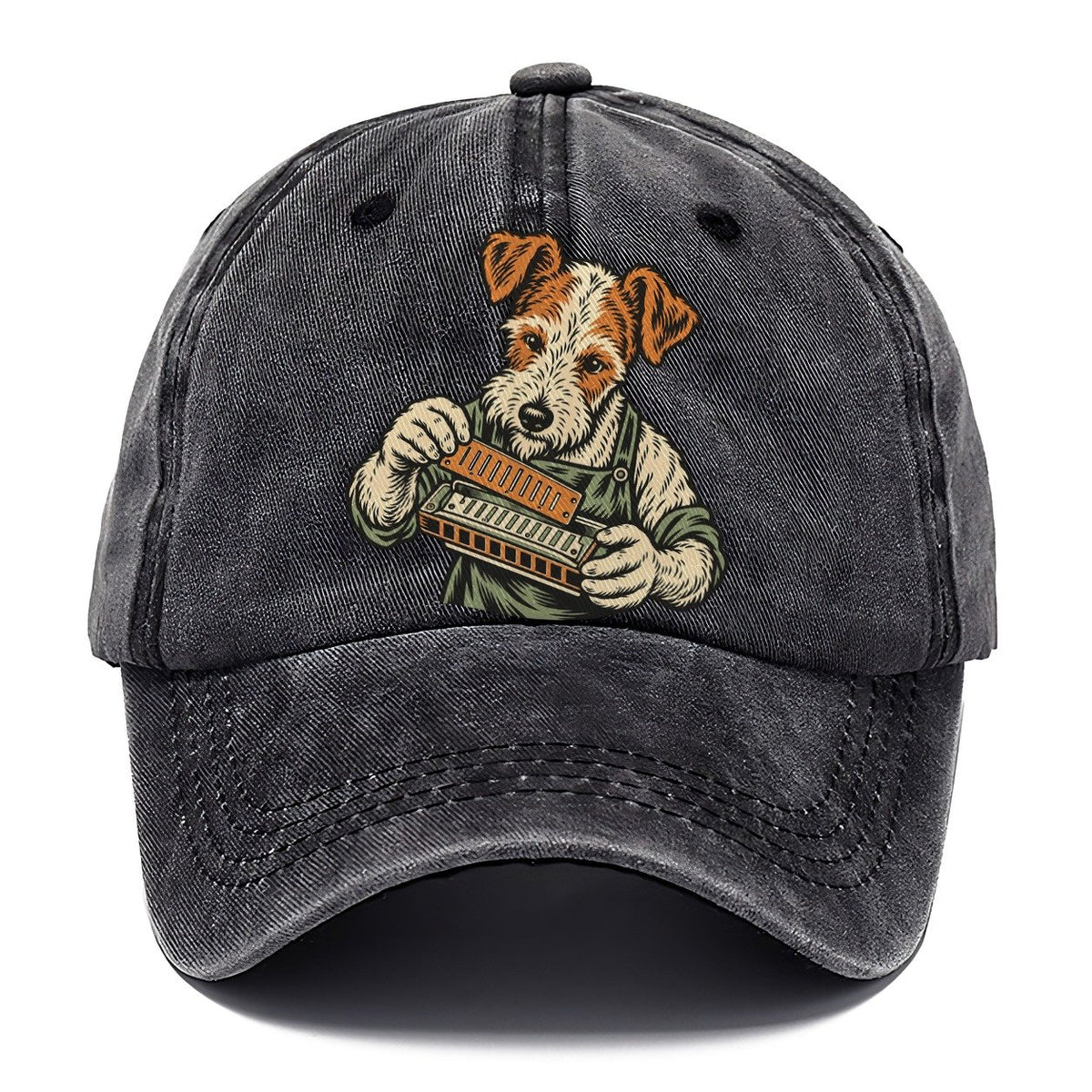 Terrier Harmonica Maker Sundown Familiars Classic Cap – Graphite