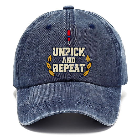Unpick And Repeat Sewing And Quilting Classic Cap – Twilight Navy