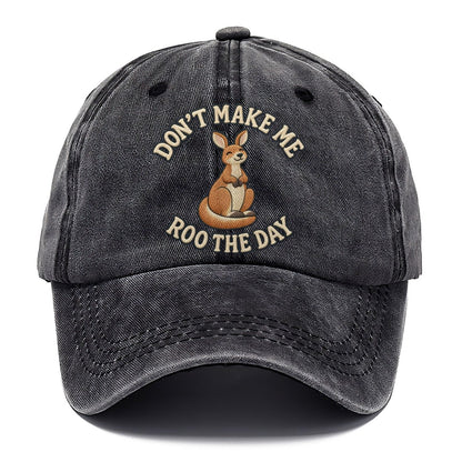 Kangaroo Animal Puns Classic Cap – Graphite