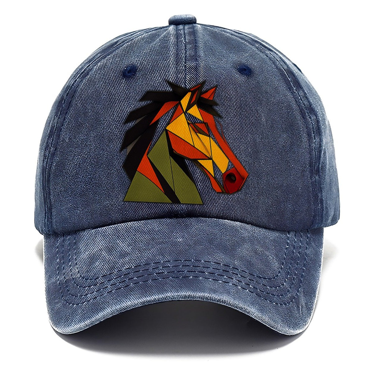 Horse Head Profile Classic Cap – Twilight Navy