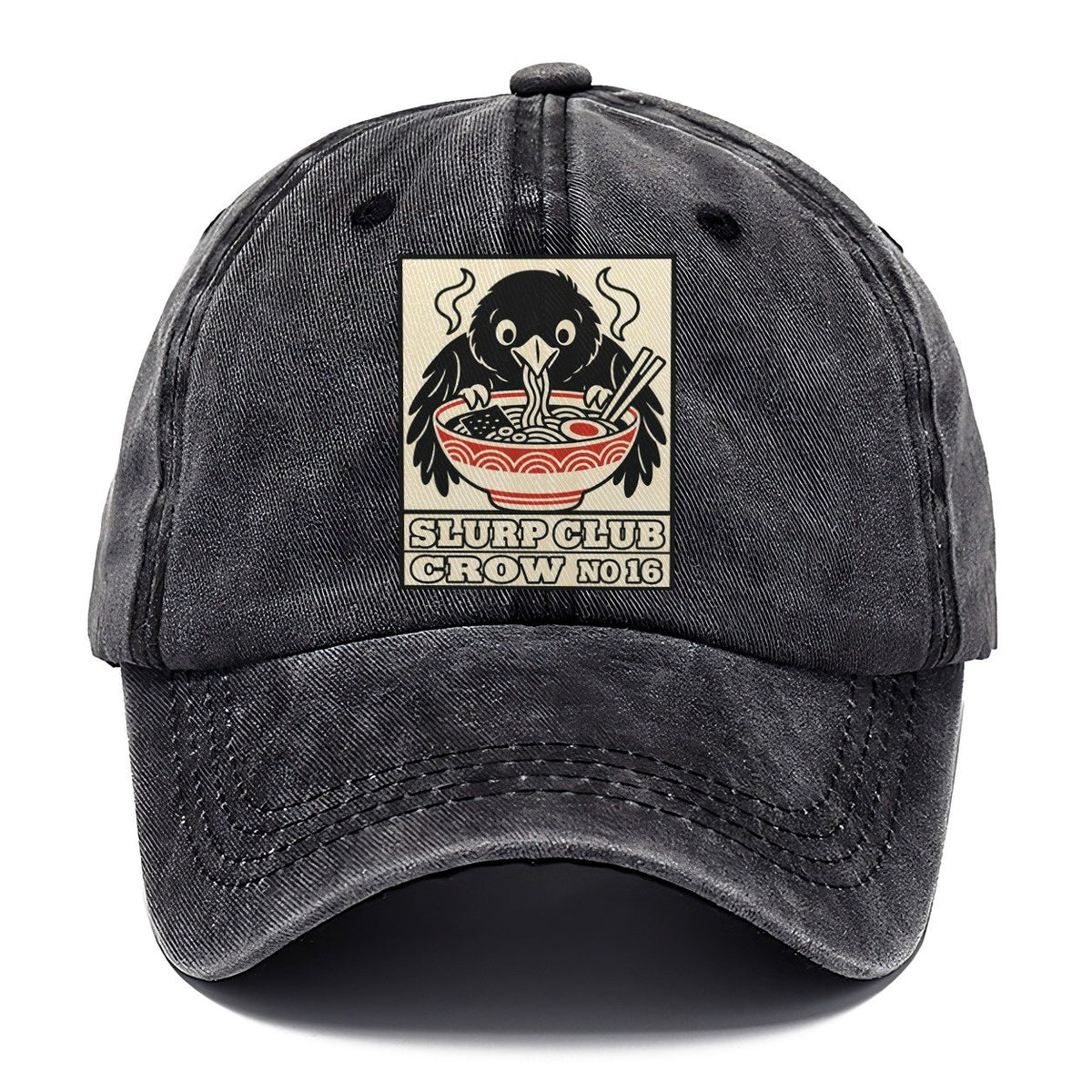 Crow Leftovers Slurp Club Classic Cap – Graphite