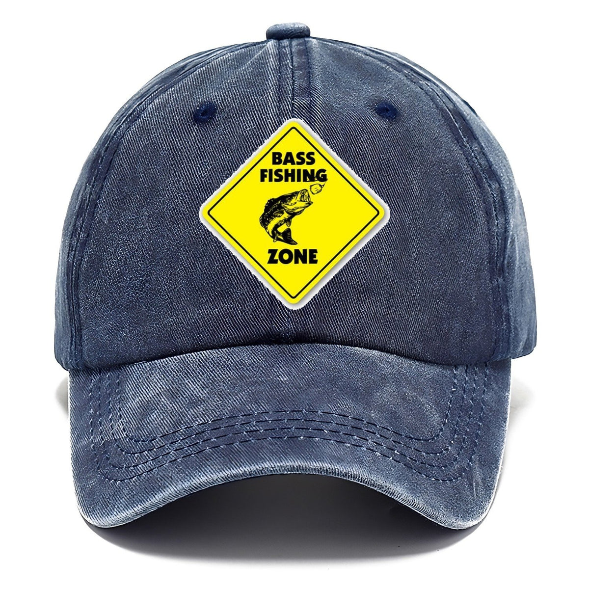 Bass Fishing Zone Classic Cap – Twilight Navy