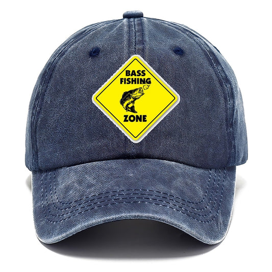 Bass Fishing Zone Classic Cap – Twilight Navy