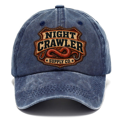 Night Crawler Supply Co Fishing Club Classic Cap – Twilight Navy