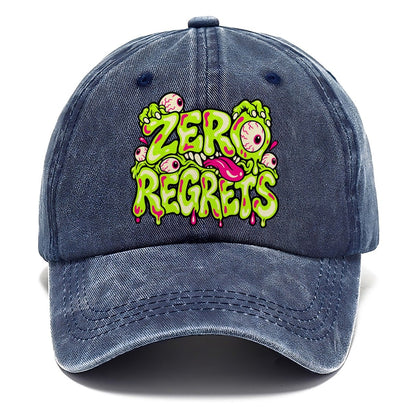 Zero Regrets Crazy Styles Classic Cap – Twilight Navy