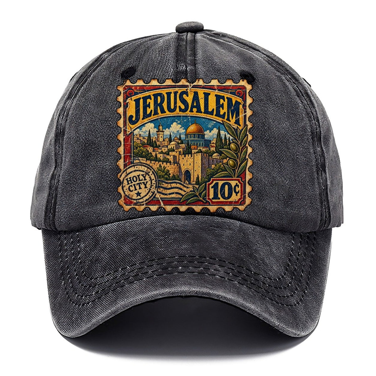 Jerusalem Postage Stamp Jerusalem Classic Cap – Graphite