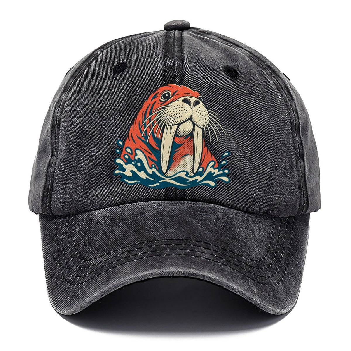 Walrus Whisker Wave Classic Cap – Graphite
