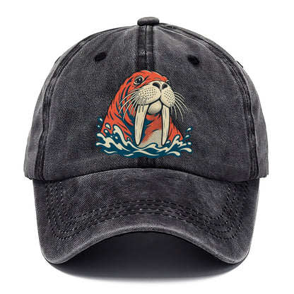 Walrus Whisker Wave Classic Cap – Graphite