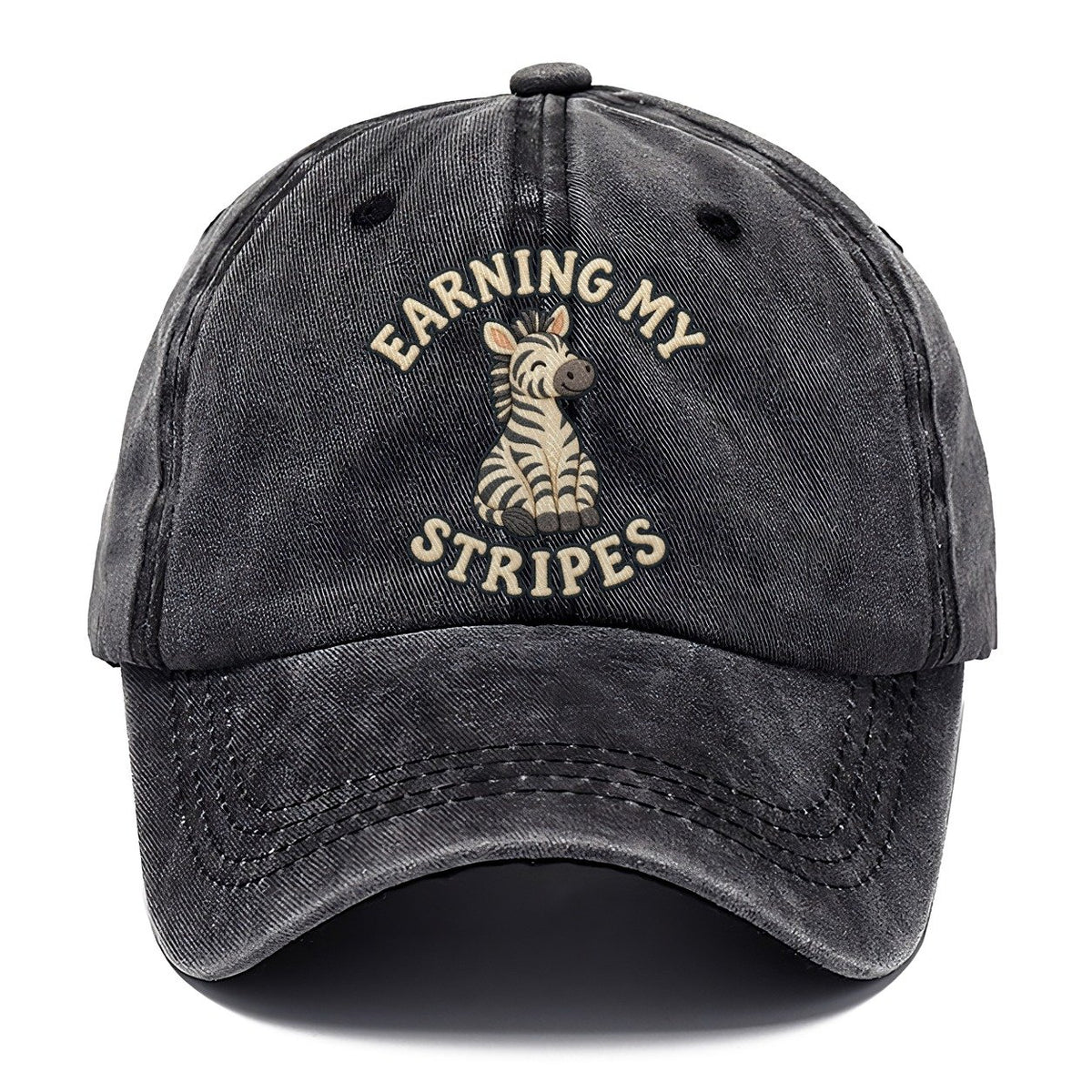 Zebra Animal Puns Classic Cap – Graphite