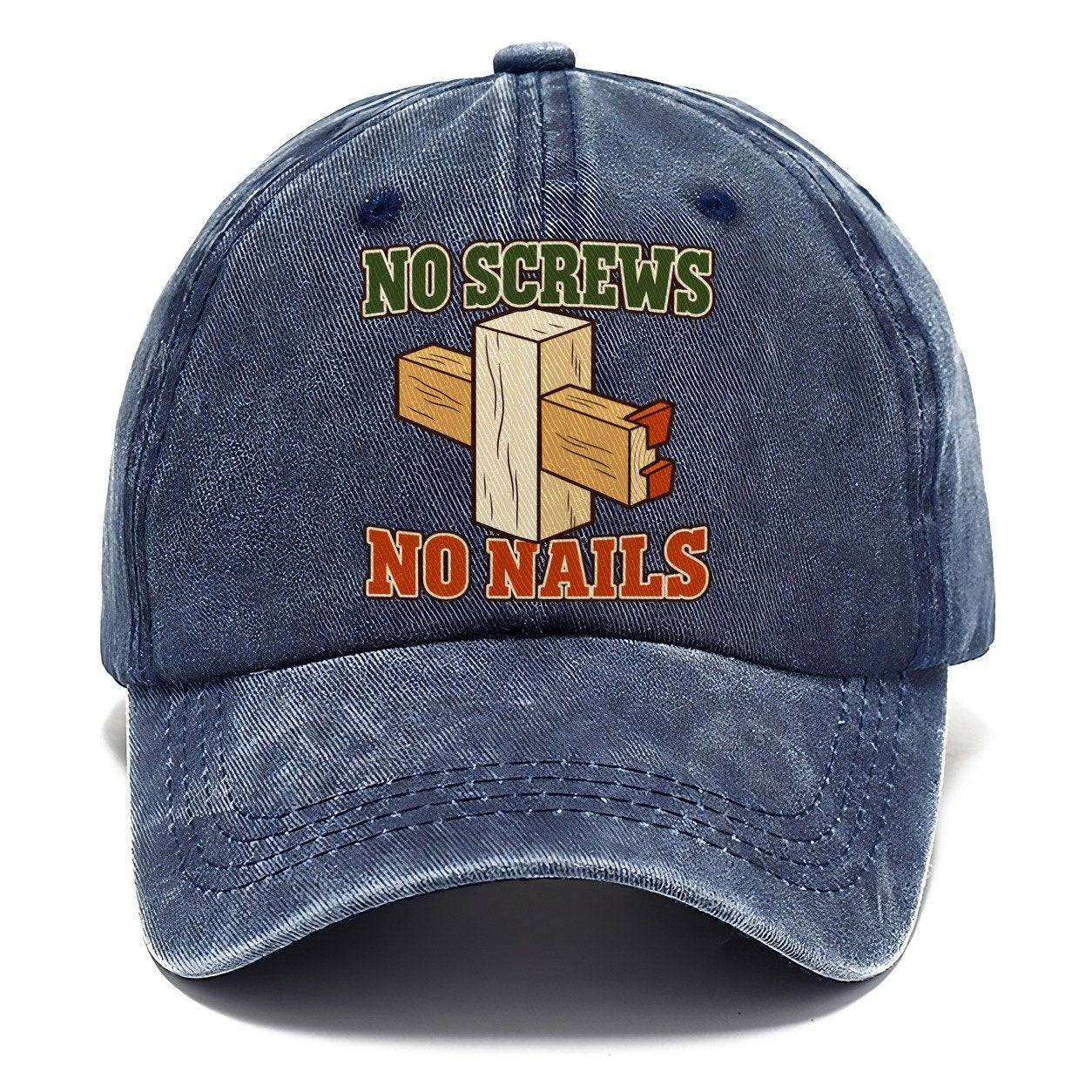No Screws No Nails Woodworking Classic Cap – Twilight Navy