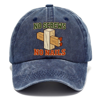 No Screws No Nails Woodworking Classic Cap – Twilight Navy