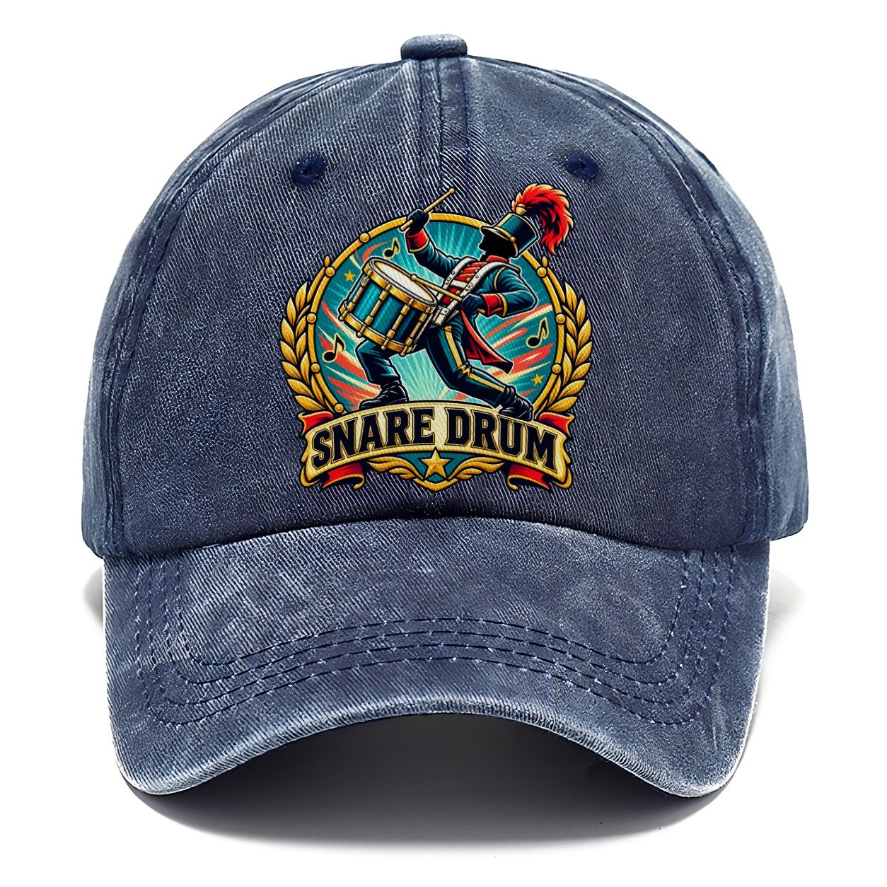 Snare Drum Crest Music Instruments Classic Cap – Twilight Navy