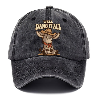 Well Dang It All Well I Declare Classic Cap – Graphite